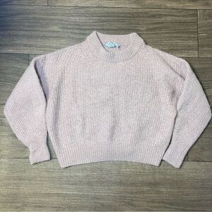 Everlane Baby pink sweater cropped size tag M